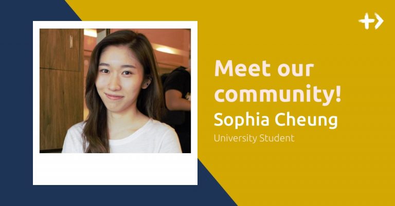 Community Spotlight: Sophia Cheung, University Student