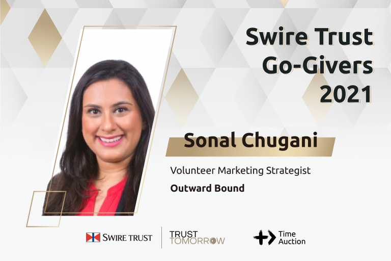 How Sonal Honed Marketing Skills Through Skilled-Volunteering | Swire Trust Go-Givers of 2021