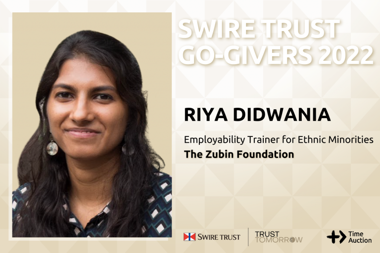 The Good Things About Doing Good Things | Riya Didwania, Swire Trust Go-Givers of 2022