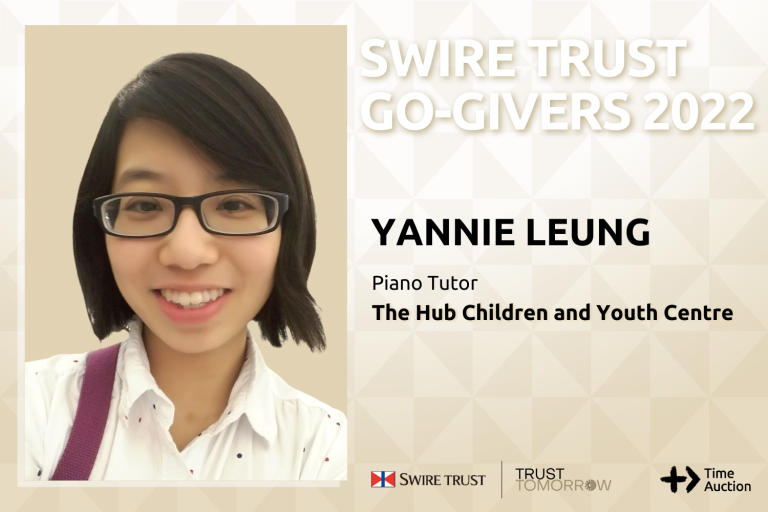 A Symphony of Skilled-Volunteering | Yannie Leung, Swire Trust Go-Givers of 2022